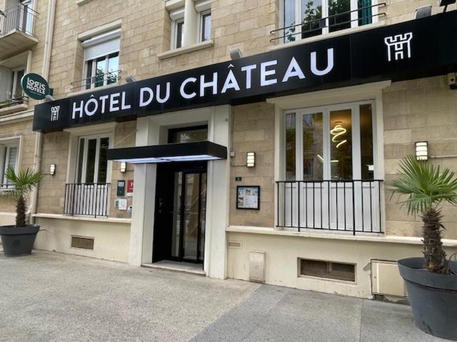 Logis Hotel Du Chateau Кан Екстериор снимка